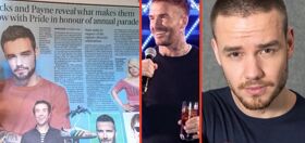 Pride feature highlighting straight stars Liam Payne and David Beckham is a mess