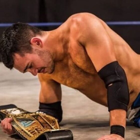 PHOTOS: This dreamy Israeli pro wrestling champ just came out as gay