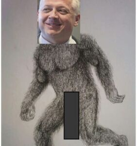 A right-wing GOP candidate apparently has a thing for Bigfoot erotica. Of course.