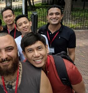 Gay guys from around the globe talk sex and personal safety in Amsterdam