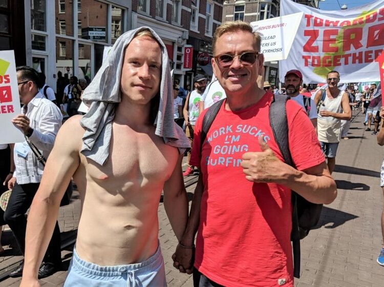 HIV activists take over the streets of Amsterdam with rallying cry ‘U=U’