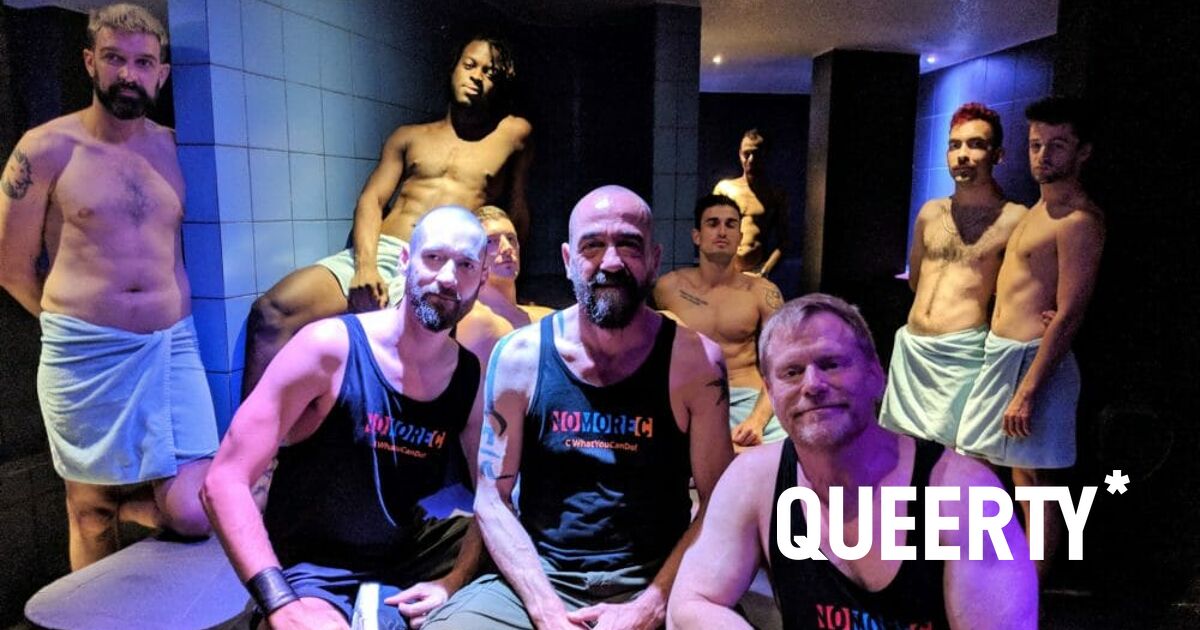 Gay Bathhouse Sex - This gay bathhouse wants 'NoMoreC' in Amsterdam - Queerty