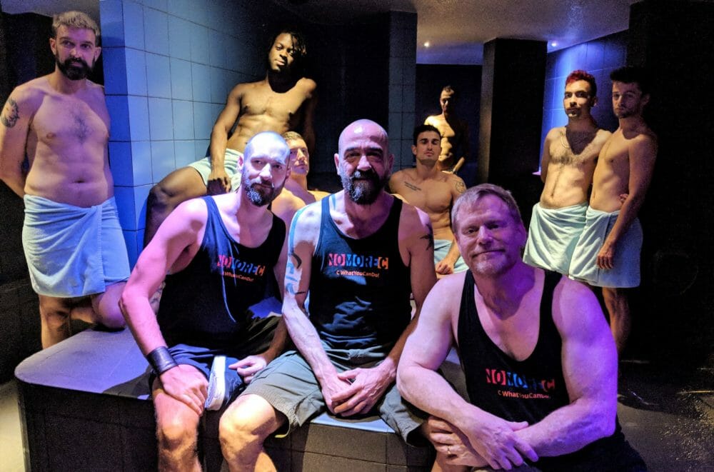 This gay bathhouse wants 'NoMoreC' in Amsterdam.