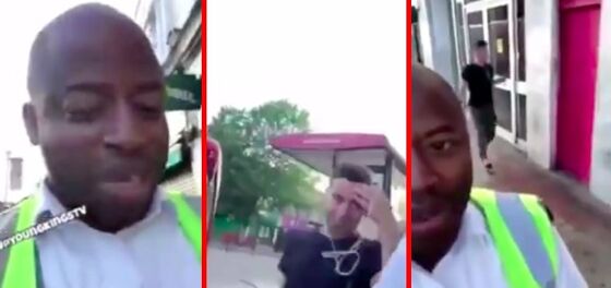 Bus driver films himself mocking a man for wearing high heels