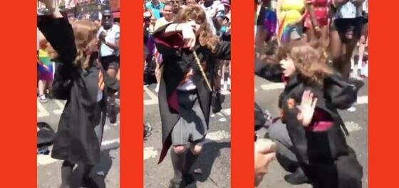 WATCH: Hermione from ‘Harry Potter’ went to Pride and it was lit