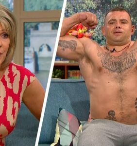 Watch these TV hosts casually brush off shirtless guest’s gross homophobia