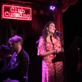 Watch Monica Lewinsky serenade a bar full of gays with “Over the Rainbow” at New York’s Club Cumming
