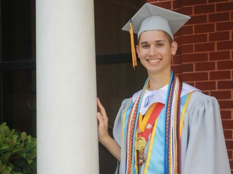 Teen’s parents threw him to the curb for being gay, but just look at him now