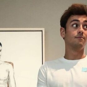 Tom Daley reacts to his very nude portrait