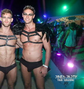 40 sexy AF pics from the Pines Party, Fire Island’s annual dance party on the beach
