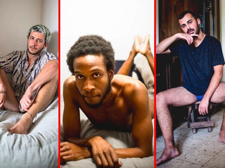 This raw photo series highlights sexy men of all shapes and sizes in their underpants