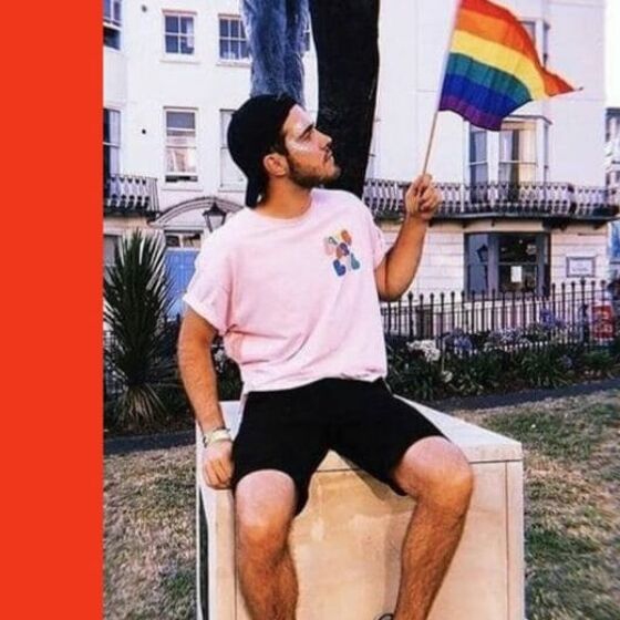 Straight YouTuber hits back at critics after he sits on AIDS memorial for photo op