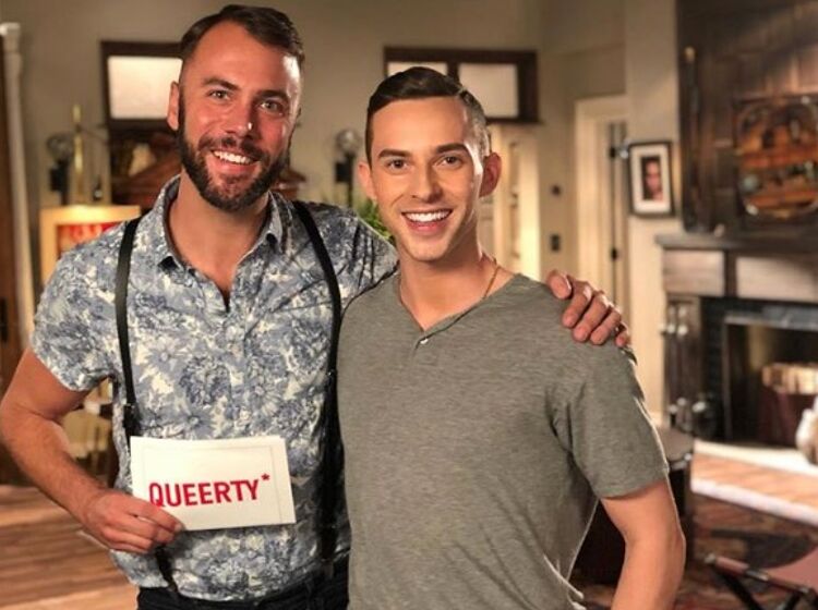PHOTOS: Adam Rippon on Will’s couch, beef squared, three-way selfies & more!