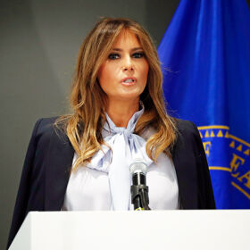 Melania says grown-ups need to be less “destructive” on social media and Twitter is like “Girl, bye!”
