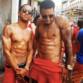 PHOTOS: The streets of New Orleans were completely overrun with half naked men in red
