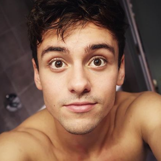 Tom Daley makes himself thirsty with underwear selfies