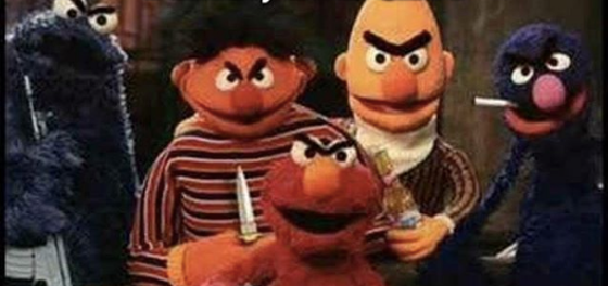 Memers determine that Bert & Ernie are actually a vers gay power couple into role play