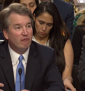 Brett Kavanaugh is discovering that karma is a…well, you know