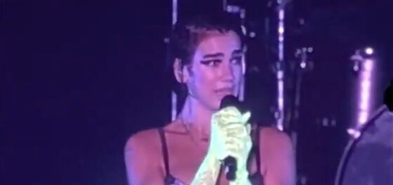 Dua Lipa cried on stage as LGBTQ fans forcibly removed by police