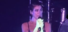 Dua Lipa cried on stage as LGBTQ fans forcibly removed by police