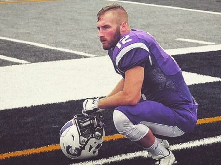 ESPN bows down to the first openly gay college football player to score a touchdown