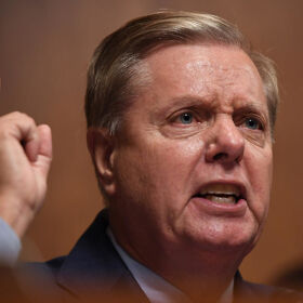 Lindsey Graham only wants an impeachment if a blowjob is involved