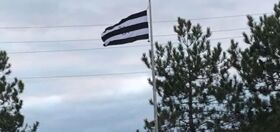 People are pissed after town flies ‘straight pride’ flag on community flagpole