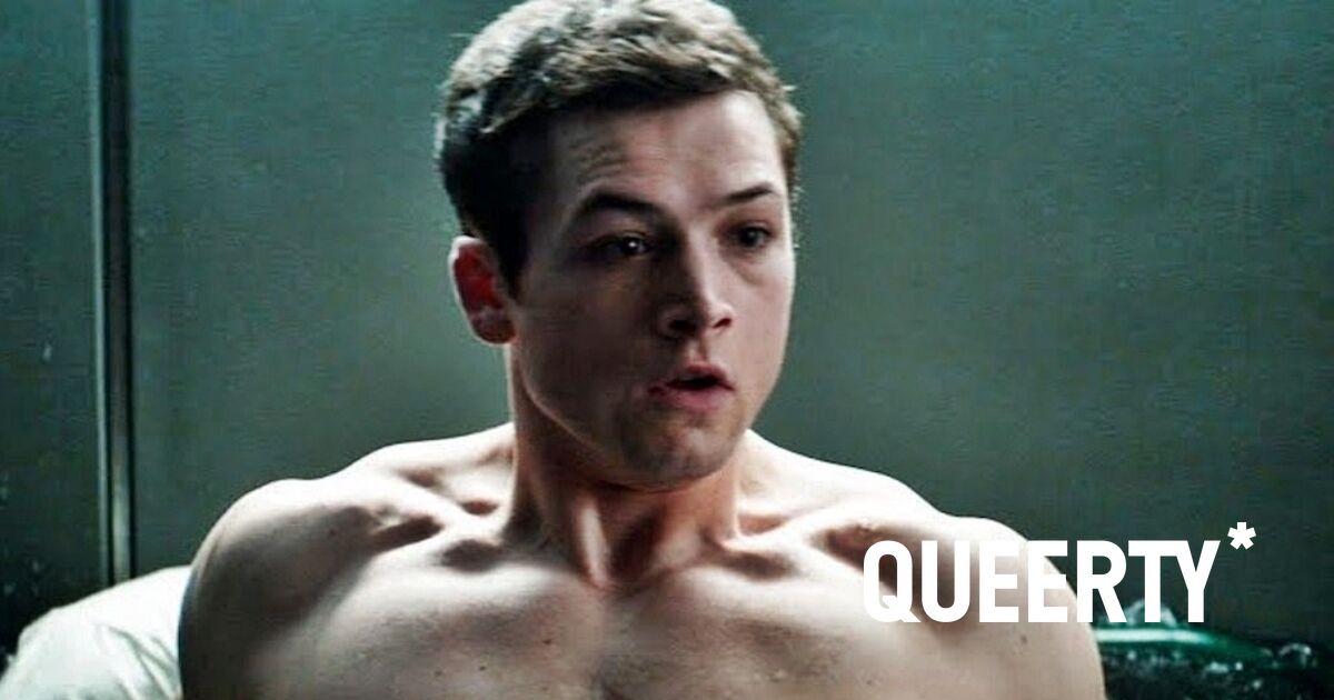 Here’s your chance to understand Taron Egerton’s butt as never before.