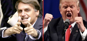 Trump calls to congratulate Brazil’s new president who really, really, really hates gay people
