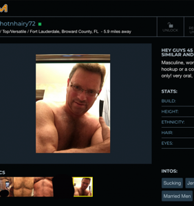 Screenshots reveal prominent ex-gay therapist is also Manhunt’s ‘Hotnhairy72’