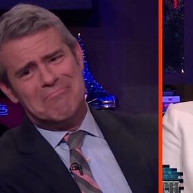 WATCH: Andy Cohen needed a drink after this painfully awkward interview