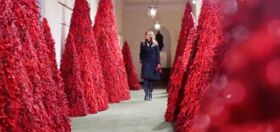 Melania is bringing back her blood trees for Christmas ‘charity’ fundraiser benefiting Donald Trump