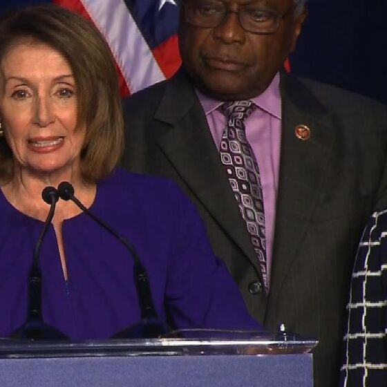 Nancy Pelosi thinks Dems should work with Republicans. Haha, NO