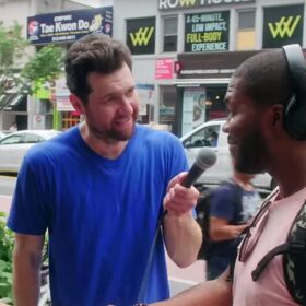 WATCH: Can Billy Eichner and Lin-Manuel Miranda cheer up NYC?