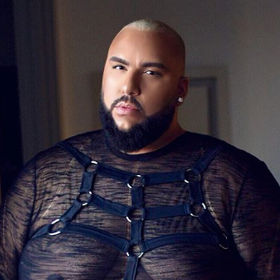 This gay, plus-size model is challenging stereotypes around male beauty and succeeding