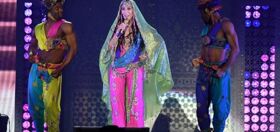 PHOTOS: Cher kicks off her tour with wings, sequins and male dancers