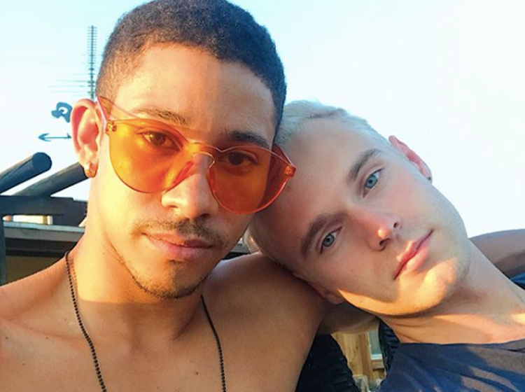 Keiynan Lonsdale shares video of NYE make out sesh with his sexy model boyfriend