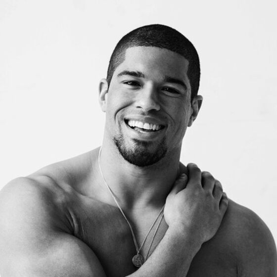 PHOTOS: Pro wrestler Anthony Bowens strips down and opens up