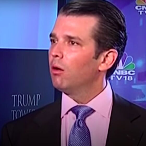 Turns out Donald Trump Jr. has some transphobic views too, just like his dear ol’ dad