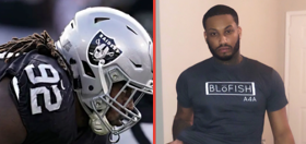 Male model alleges gay affair with NFL star P.J. Hall and says he has receipts to prove it