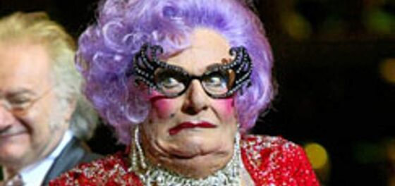Dame Edna doubles down on anti-transgender comments