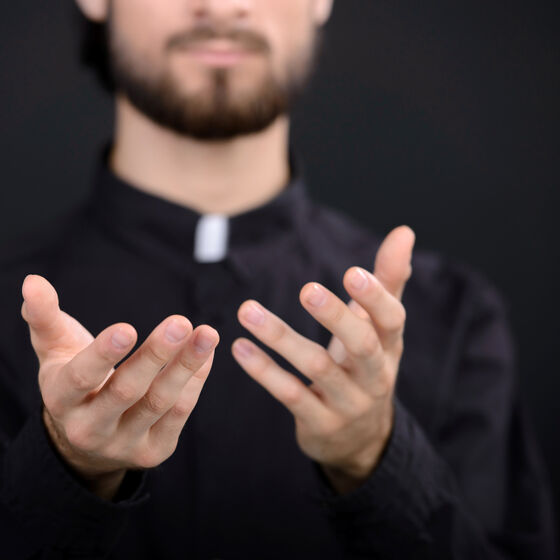 Priest busted for making “demonic” BDSM bisexual threesome video on church altar