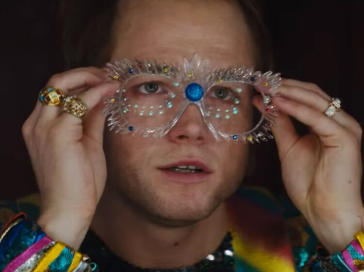 VIDEO: Ressurrecting some of Elton John’s most iconic (and gayest) looks for ‘Rocketman’