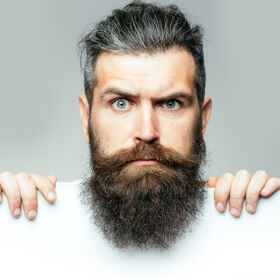 A new study says humans with ‘showy’ beards are more likely to have small testicles