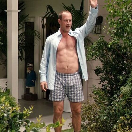 It’s official, Christopher Meloni is owning his ‘zaddy’ status