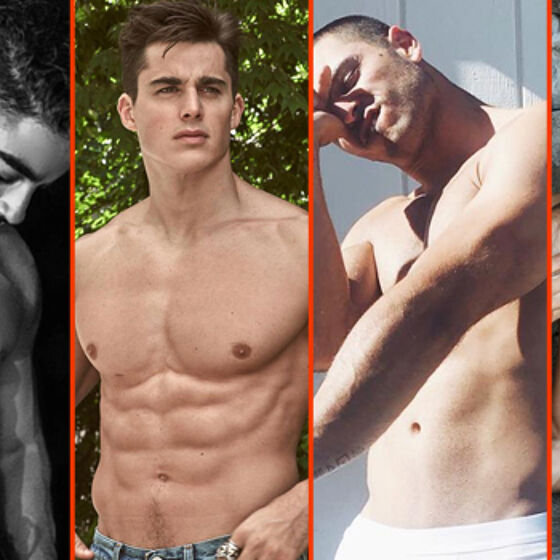 Nyle DiMarco's birthday suit, KJ Apa's mean mug, & The Warwick Rowers' missing shorts