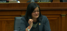U.S. Representative tearfully advocates for her gender nonconforming child