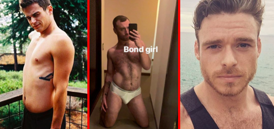 Suddenly Sam Smith’s thirsty selfies make sense amid rumors his ex is dating a famous straight guy