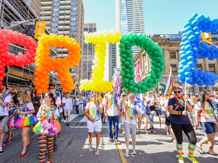 Toronto Pride is considering banning the military and all corporate floats