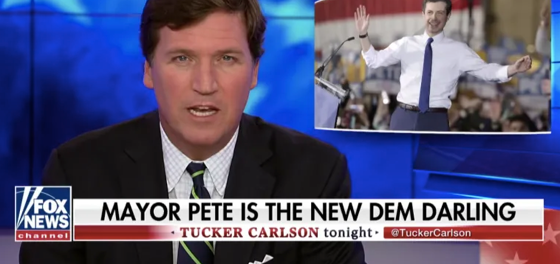 Tucker Carlson goes on bizarre homoerotic sermon about “consuming every drop” of Pete Buttigieg